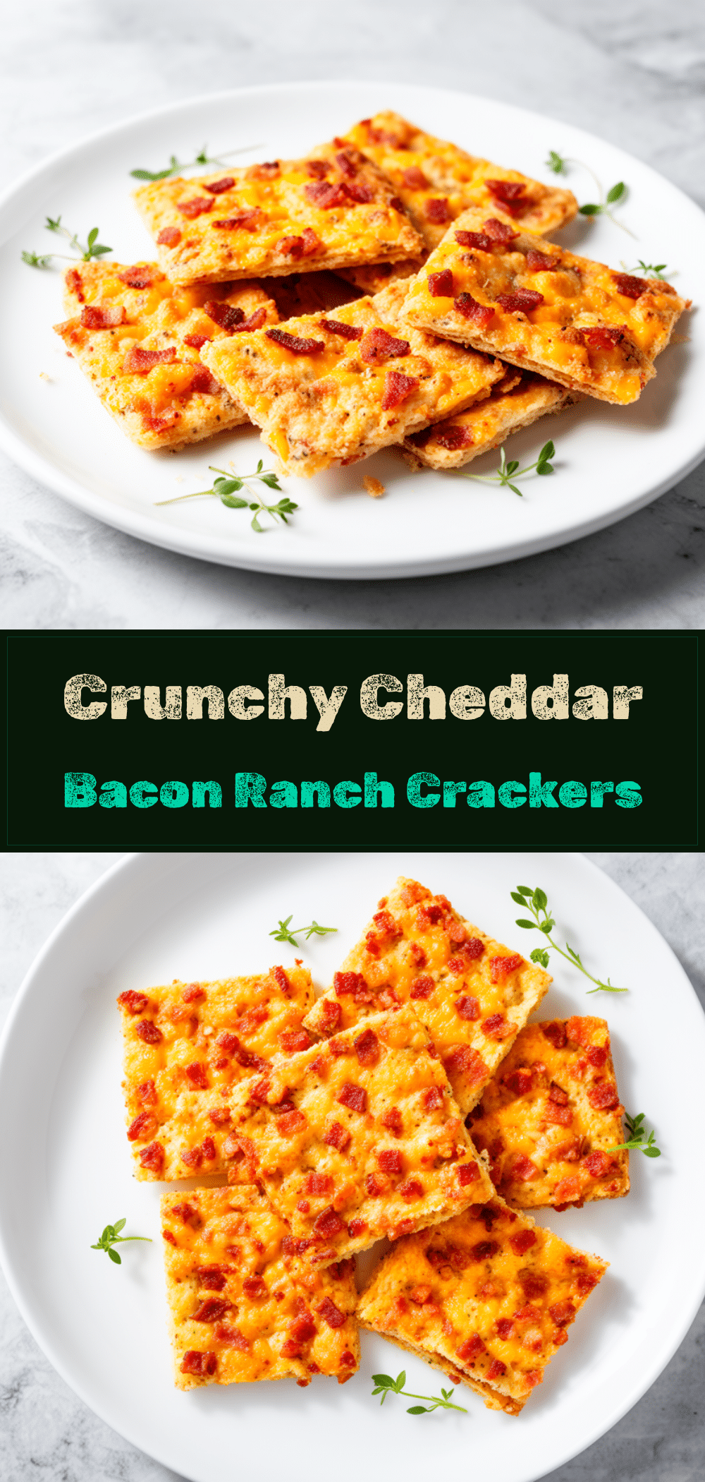 After-School Cheddar Bacon Ranch Crackers Easy Homemade Recipe with Simple Ingredients 5 After-School Cheddar Bacon Ranch Crackers recipe