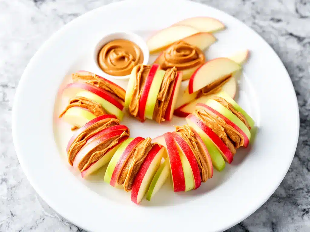 Back-to-School Apple Peanut Butter Sandwich Sushi Easy Recipe Your Family Will Crave 4 Back-to-School Apple Peanut Butter Sandwich Sushi preparation steps
