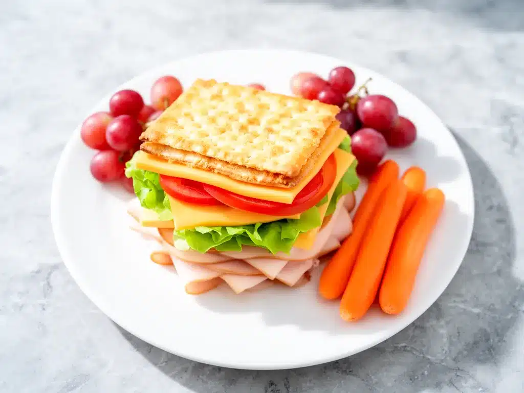Back-to-School Homemade Cracker Stacker Lunchbox Easy Recipe Your Family Will Crave 4 Back-to-School Homemade Cracker Stacker Lunchbox preparation steps