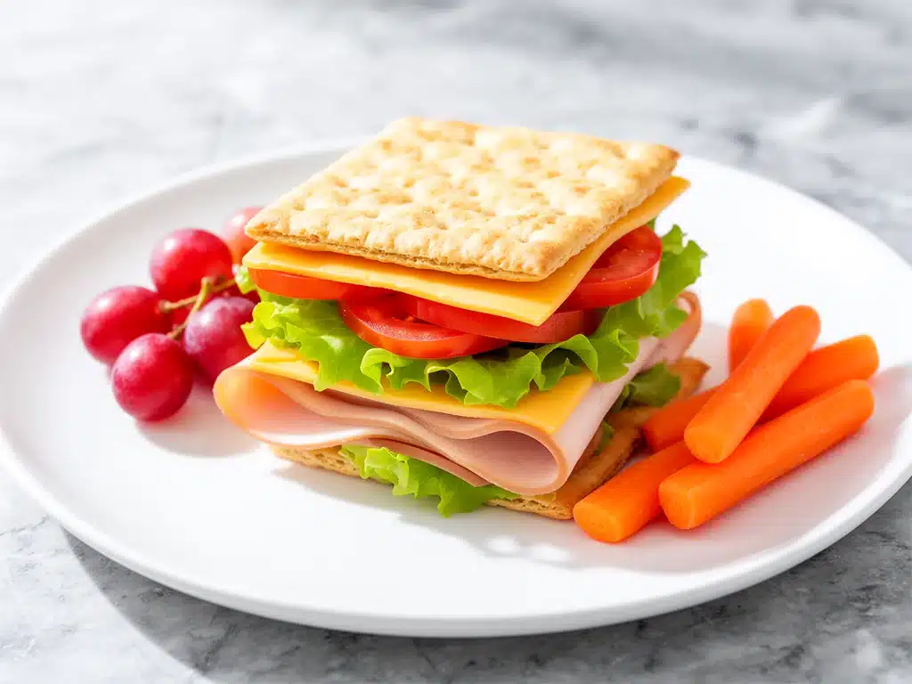 Back-to-School Homemade Cracker Stacker Lunchbox - featured image