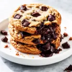 bakery-style chocolate chunk cookies - featured image