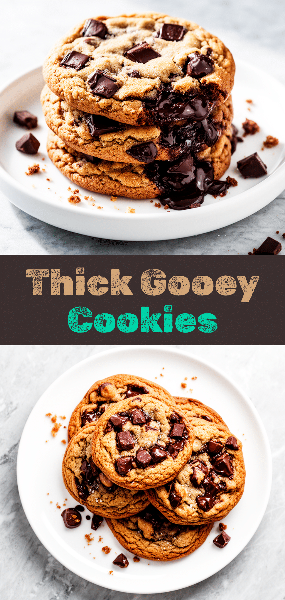 Bakery-Style Chocolate Chunk Cookies Recipe Easy Thick Gooey Centers 5 bakery-style chocolate chunk cookies recipe