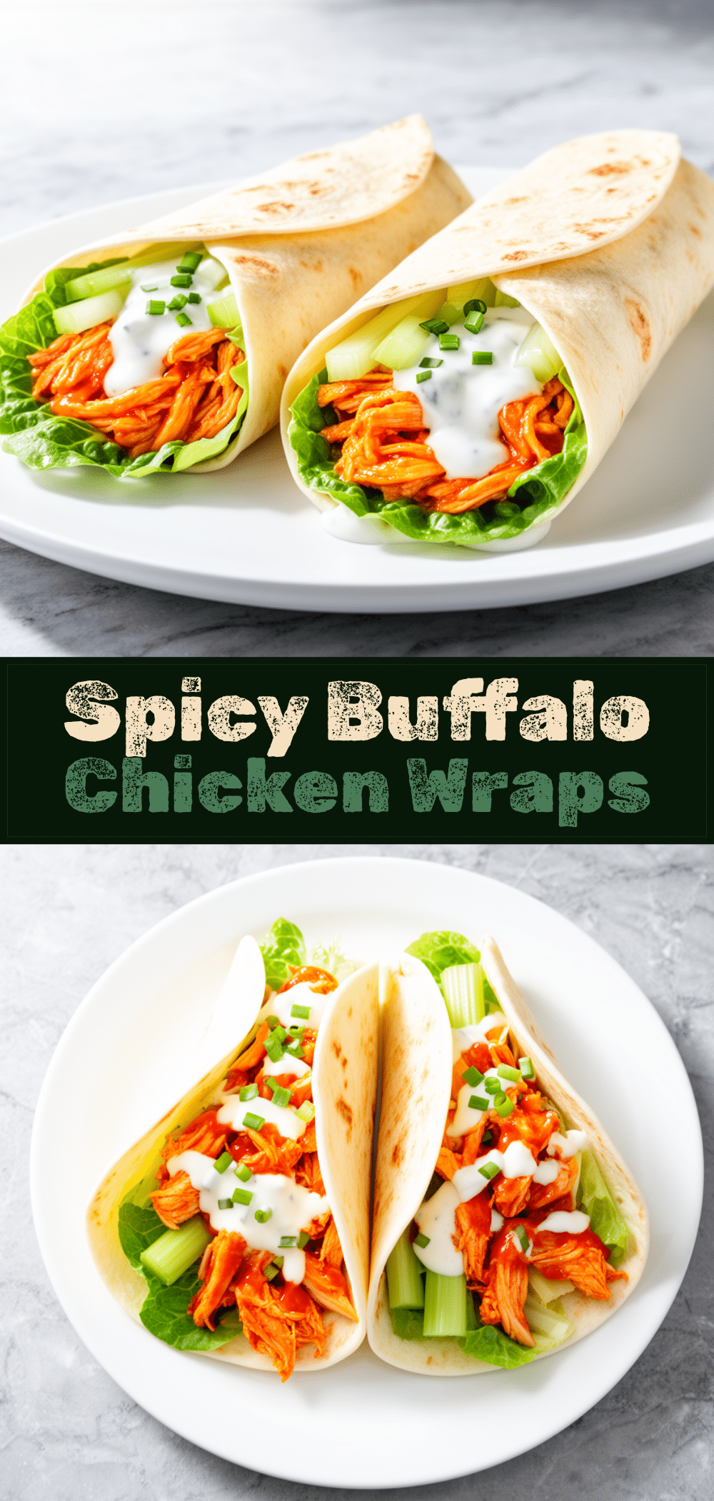 Buffalo Chicken Wraps Recipe Easy Back-to-School Lunch Ideas 5 Buffalo Chicken Wraps recipe