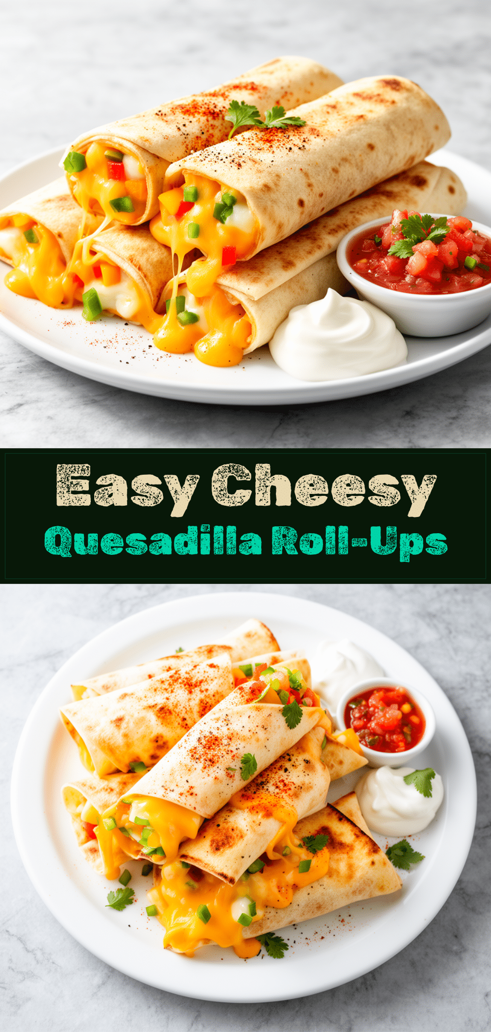 Back-to-School Cheesy Quesadilla Roll-Ups Easy Recipe for Busy Weeknights 5 cheesy quesadilla roll-ups recipe