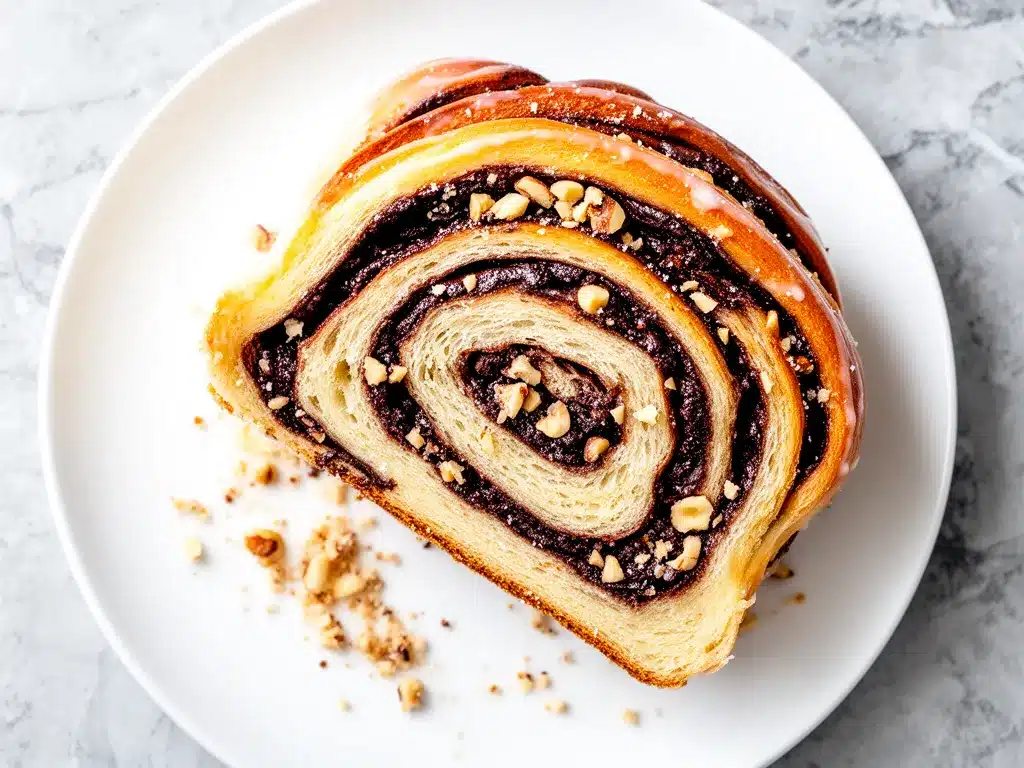 Chocolate Hazelnut Babka Recipe Easy Swirled Layers Everyone Loves 4 chocolate hazelnut babka preparation steps