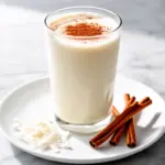 creamy coconut horchata recipe - featured image