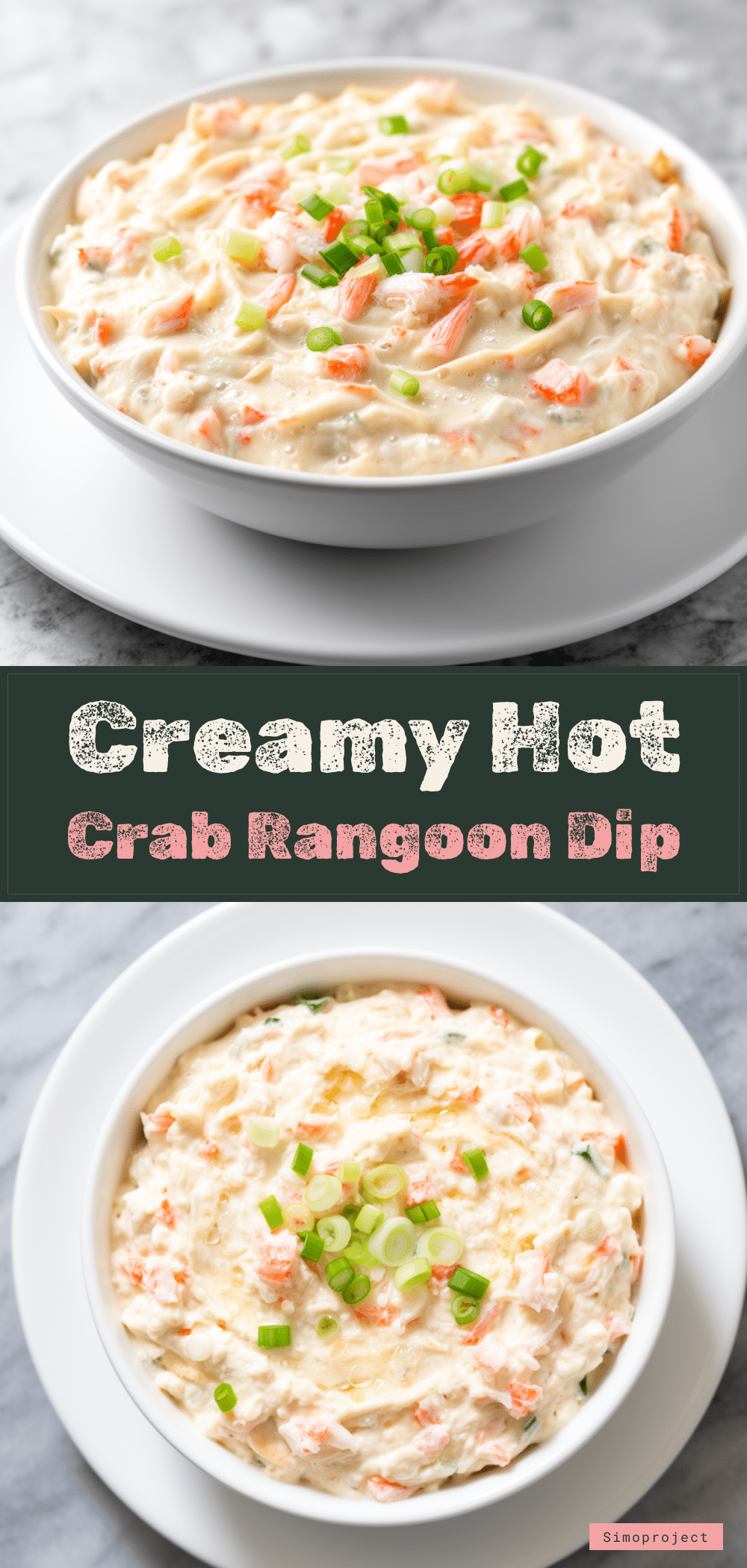 Easy Creamy Hot Crab Rangoon Dip for Parties 5 creamy hot crab rangoon dip recipe