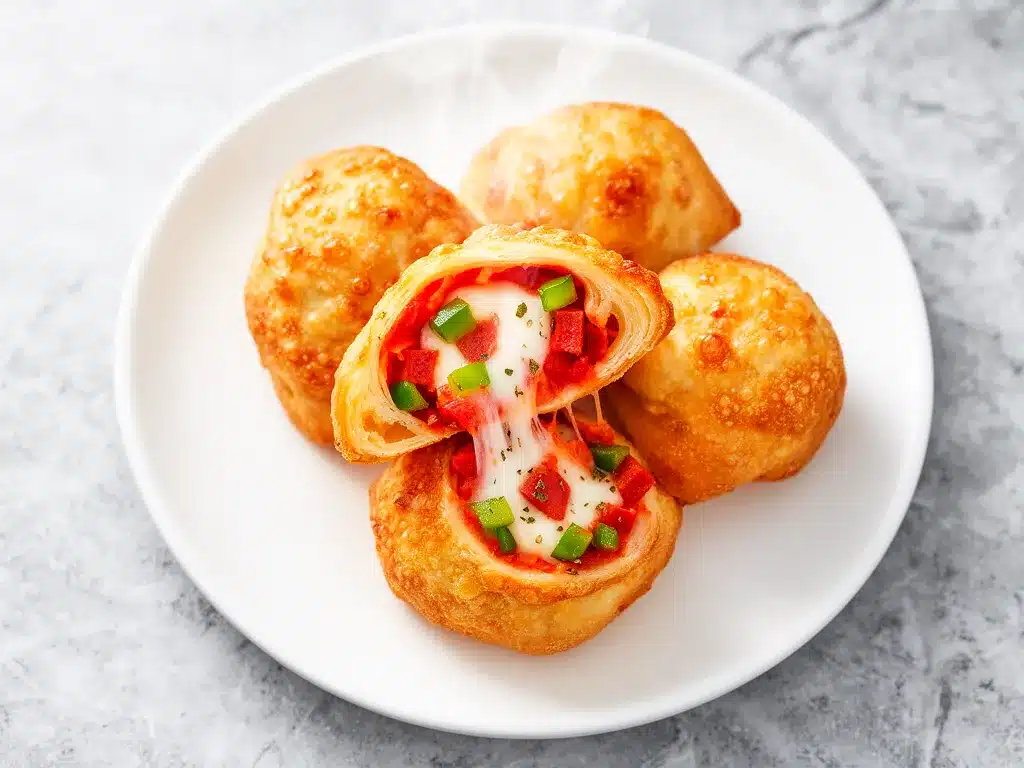 Crispy Air Fryer Pizza Rolls Recipe 5 Easy Steps for Perfect Snack 4 crispy air fryer pizza rolls preparation steps