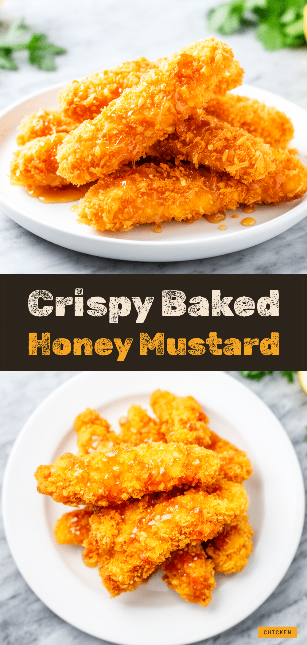 Crispy Baked Honey Mustard Chicken Tenders: Better Than Takeout 5 crispy baked honey mustard chicken tenders recipe