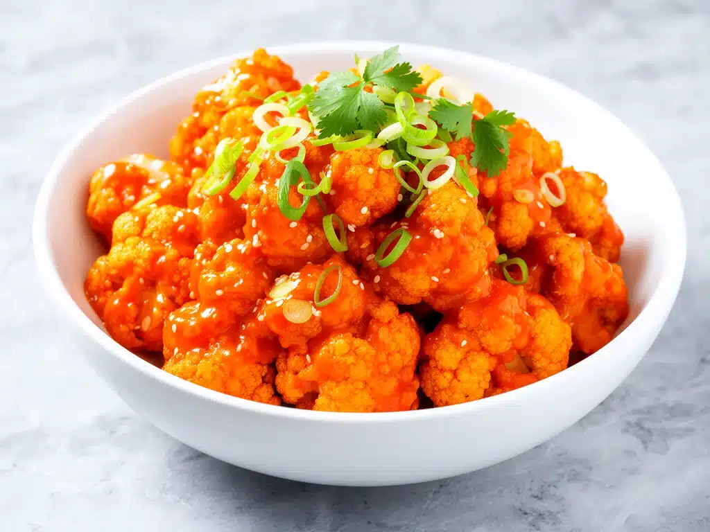 Crispy Bang Bang Cauliflower Bites - featured image