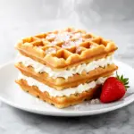 Crispy Belgian Waffles - featured image