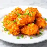 crispy orange chicken - featured image