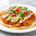 crispy smashed chicken tacos - featured image