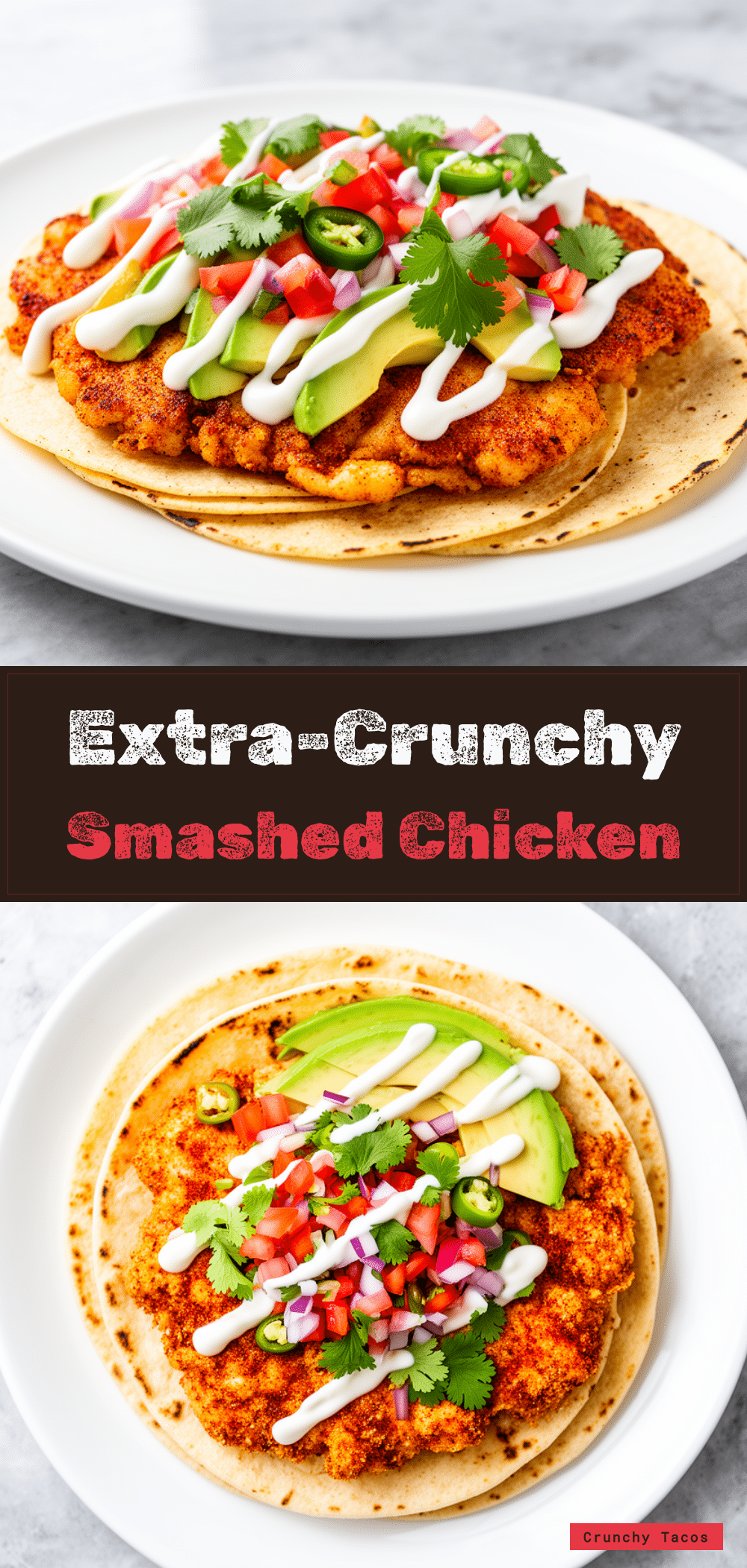 Crispy Smashed Chicken Tacos: Easy Family Favorite 5 crispy smashed chicken tacos recipe