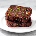 double chocolate zucchini bread - featured image