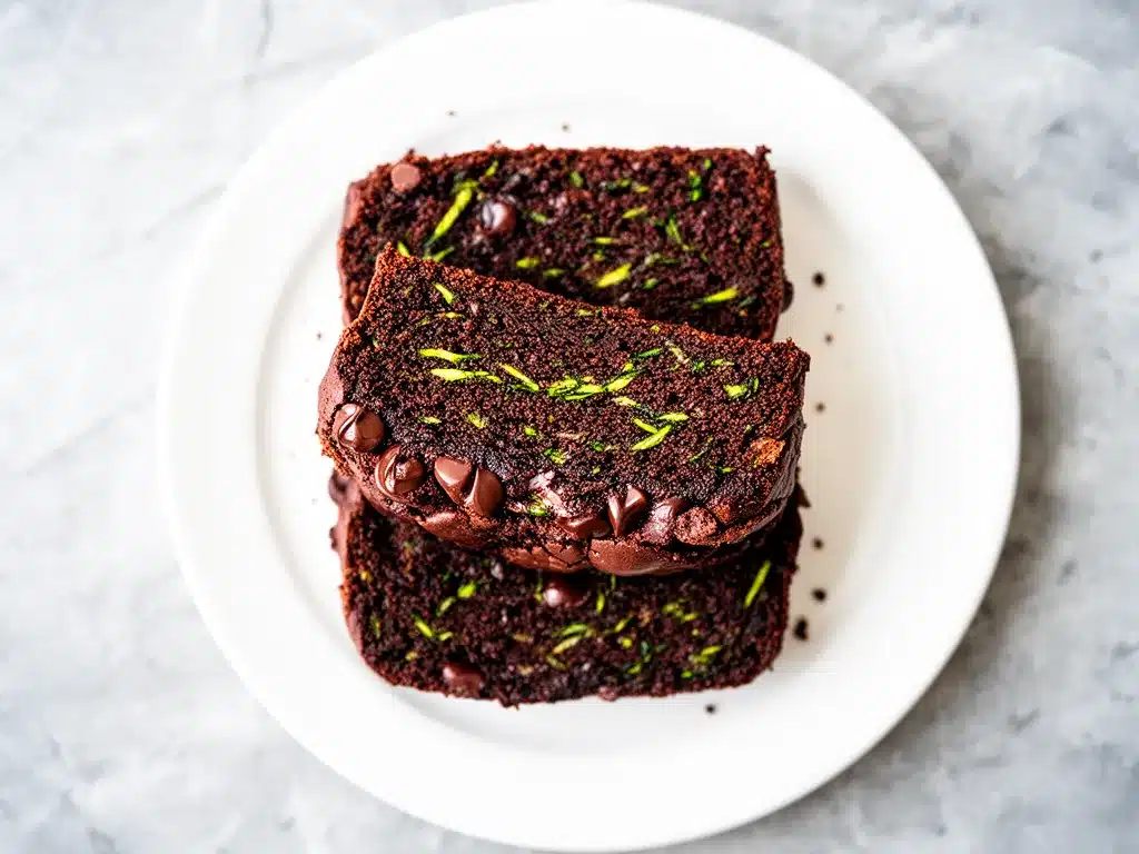 Double Chocolate Zucchini Bread Recipe Easy Perfect for Busy Weeknights 4 double chocolate zucchini bread preparation steps