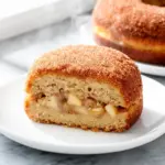 fall apple cider doughnut cake - featured image