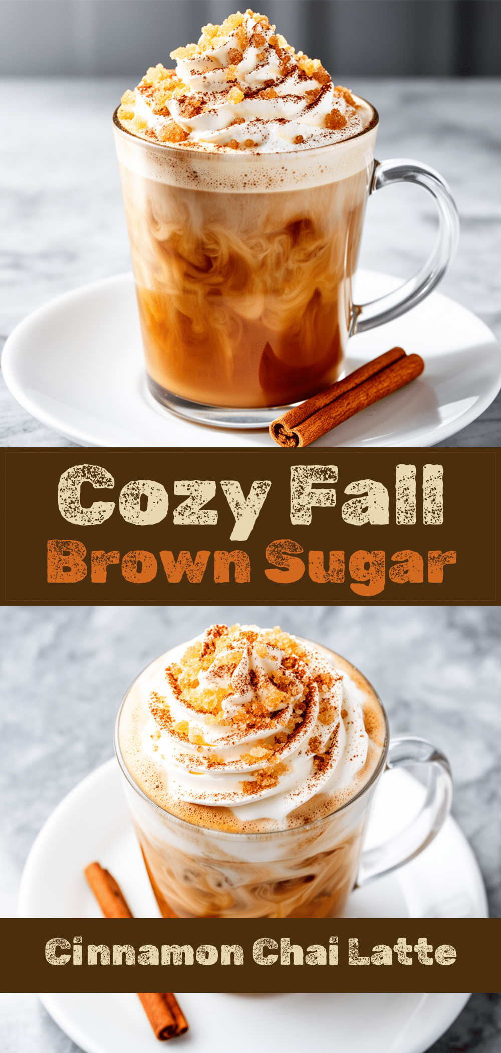 Fall Brown Sugar Cinnamon Chai Latte Recipe Easy Homemade Chai Latte with Simple Ingredients 5 fall brown sugar cinnamon chai latte recipe