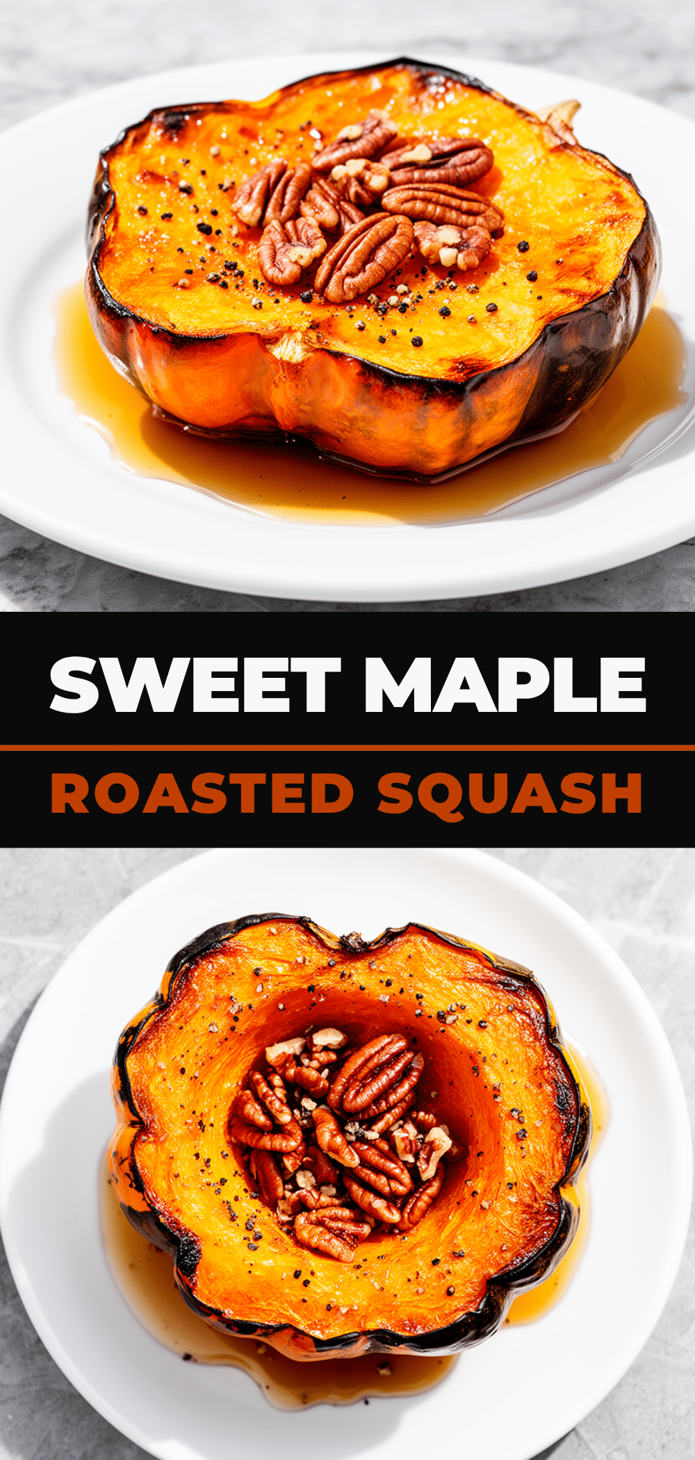 Fall Maple Glazed Roasted Acorn Squash Recipe Easy Perfect for Weeknights 5 fall maple glazed roasted acorn squash recipe