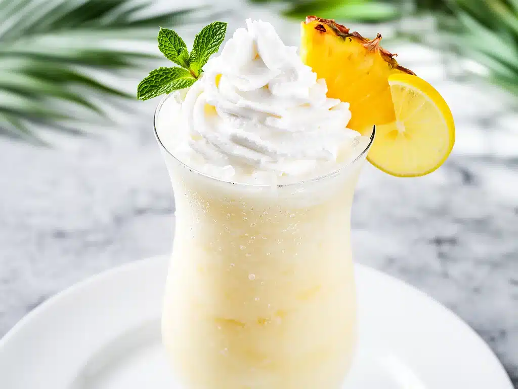 frozen pina colada recipe - featured image