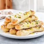 Garlic Parmesan Soft Breadsticks - featured image