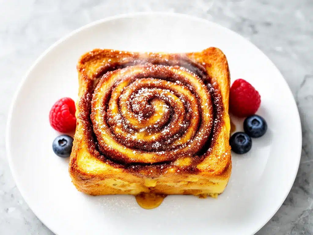 Gooey Baked Cinnamon Roll French Toast Bake: Easy Weekend Brunch 4 gooey baked cinnamon roll french toast bake preparation steps