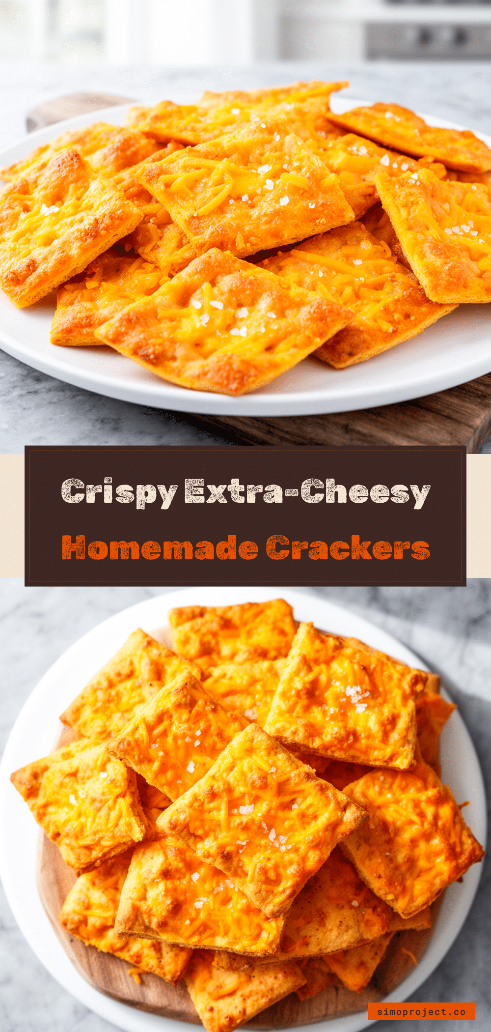 Homemade Cheese Crackers: 4 Ingredients 5 homemade cheese crackers recipe