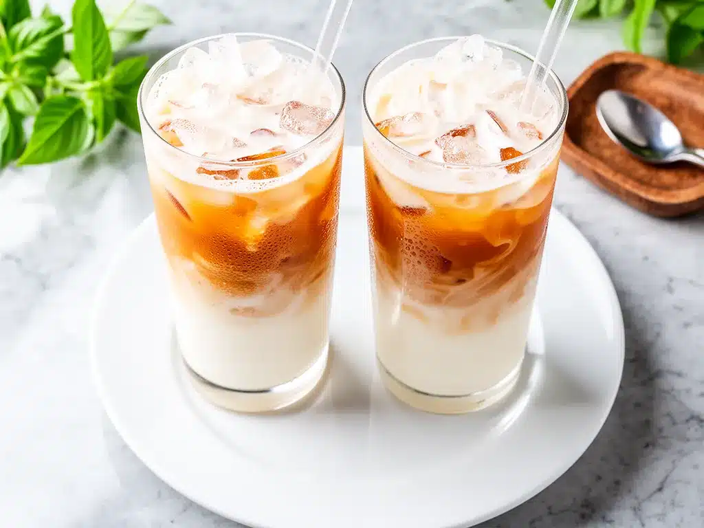 Homemade Thai Iced Tea Recipe Easy Creamy Refreshing Drink for Family 4 homemade Thai iced tea preparation steps