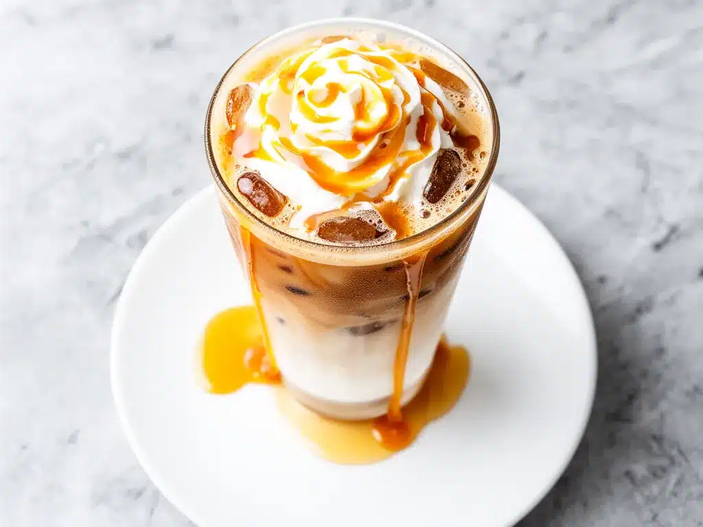 Iced Caramel Macchiato Recipe Easy 5-Ingredient Drink to Make on Repeat 4 iced caramel macchiato recipe preparation steps