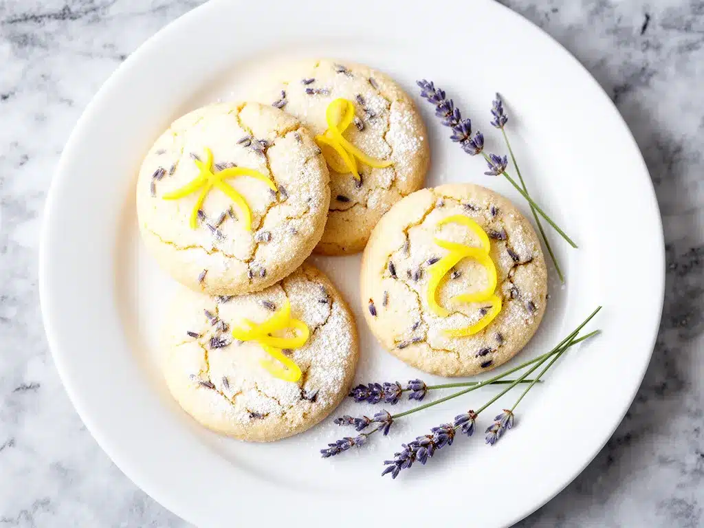 Lemon Lavender Shortbread Cookies Recipe Easy Homemade Treats to Make on Repeat 4 lemon lavender shortbread cookies preparation steps