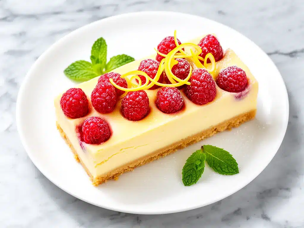 Lemon Raspberry Cheesecake Bars Recipe Easy Silky Texture Your Family Will Crave 4 lemon raspberry cheesecake bars preparation steps