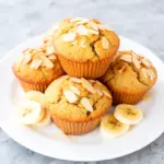 paleo almond flour banana muffins - featured image