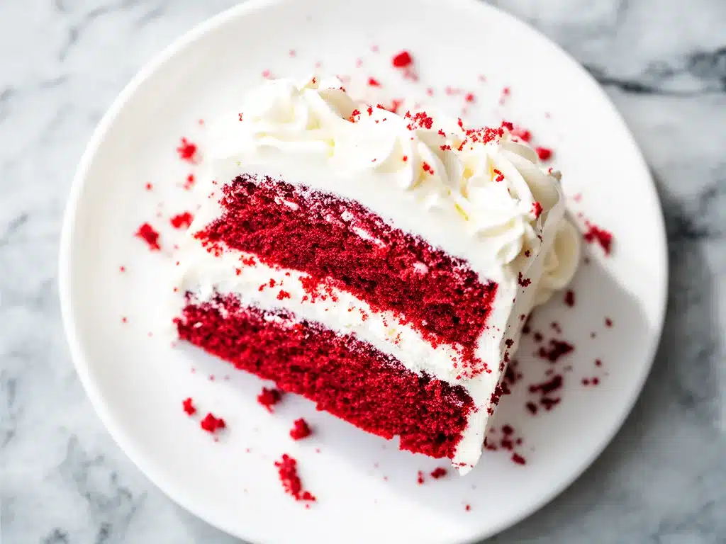 Red Velvet Cake with Whipped Cream Cheese Frosting Recipe Everyone Loves to Bake 4 red velvet cake with whipped cream cheese frosting preparation steps