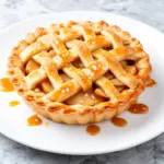 salted caramel apple pie - featured image