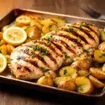 Sheet Pan Greek Chicken - featured image