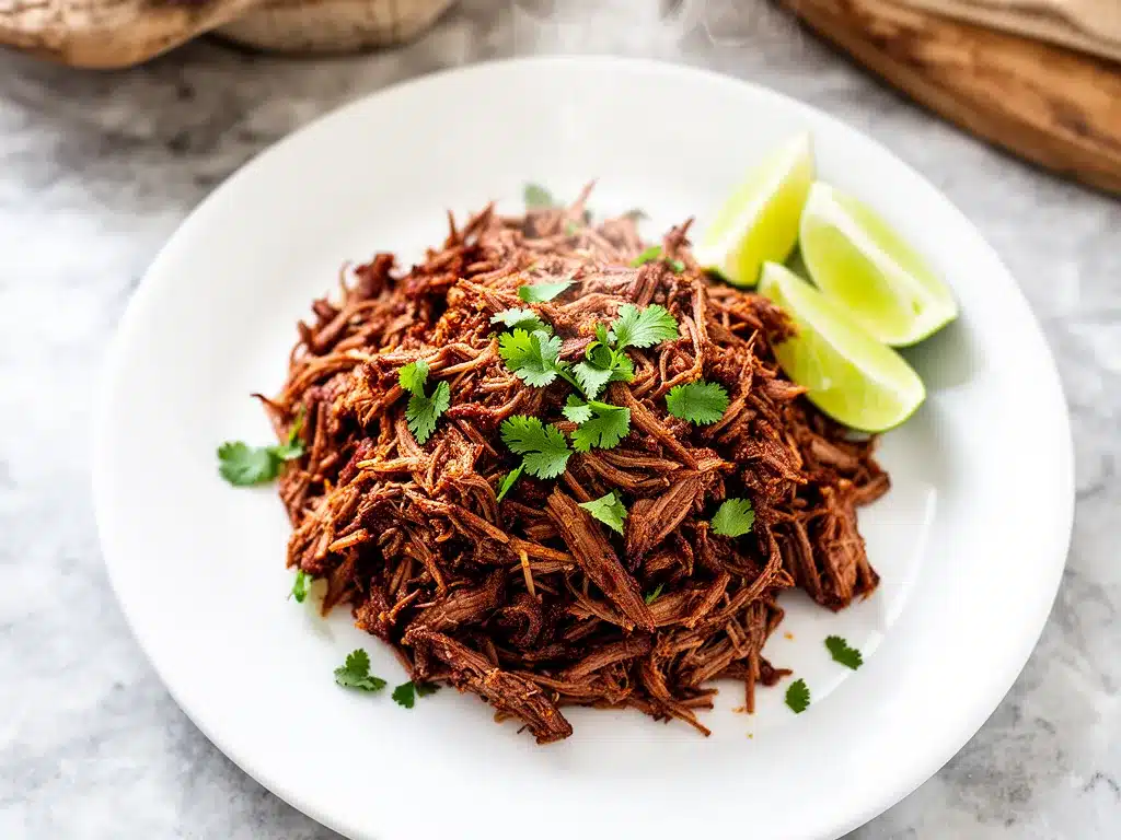 Slow Cooker Beef Barbacoa: The Best Easy Family Recipe 4 slow cooker beef barbacoa preparation steps