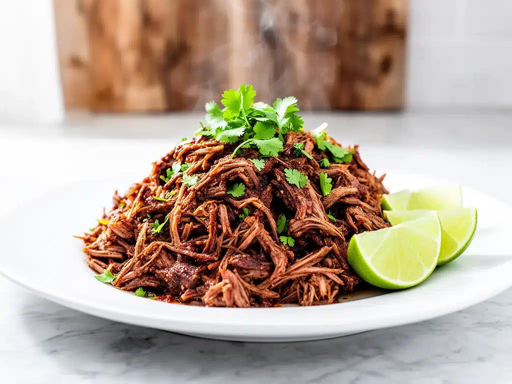 slow cooker beef barbacoa - featured image