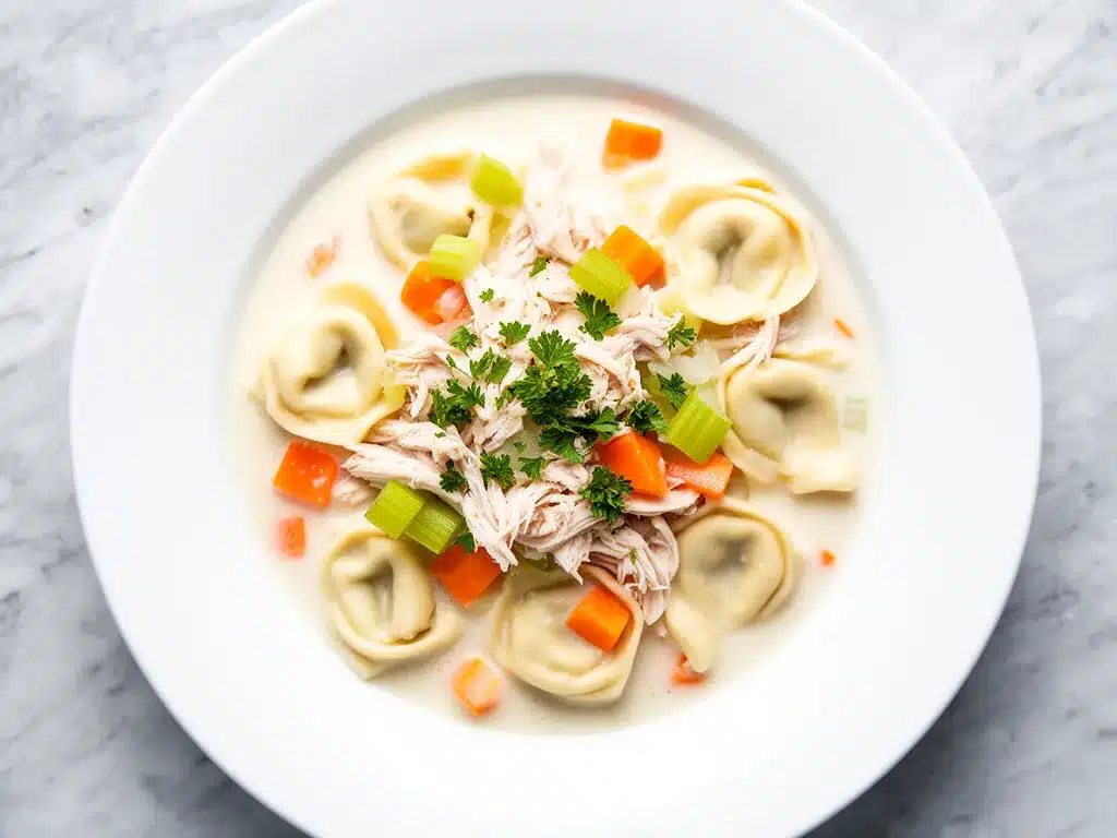 Slow Cooker Creamy Tortellini Soup: Easy 30-Minute Meal 4 slow cooker creamy tortellini soup preparation steps