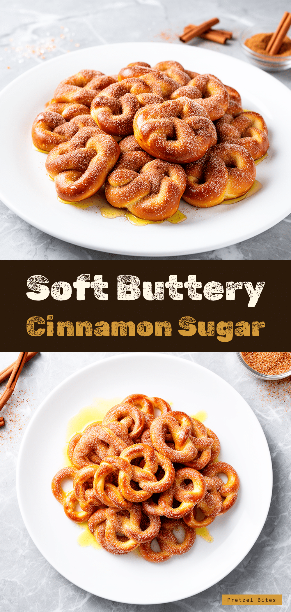 Soft Buttery Cinnamon Sugar Pretzel Bites 5 soft buttery cinnamon sugar pretzel bites recipe