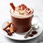 spiced mexican hot chocolate - featured image