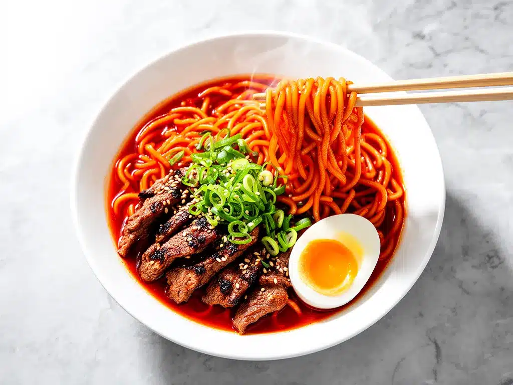 Spicy Gochujang Beef Noodles: Best Easy 20-Min Recipe 4 Spicy Gochujang Beef Noodles preparation steps