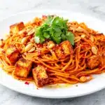 spicy peanut noodles - featured image