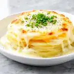 ultra-creamy cheesy scalloped potatoes - featured image