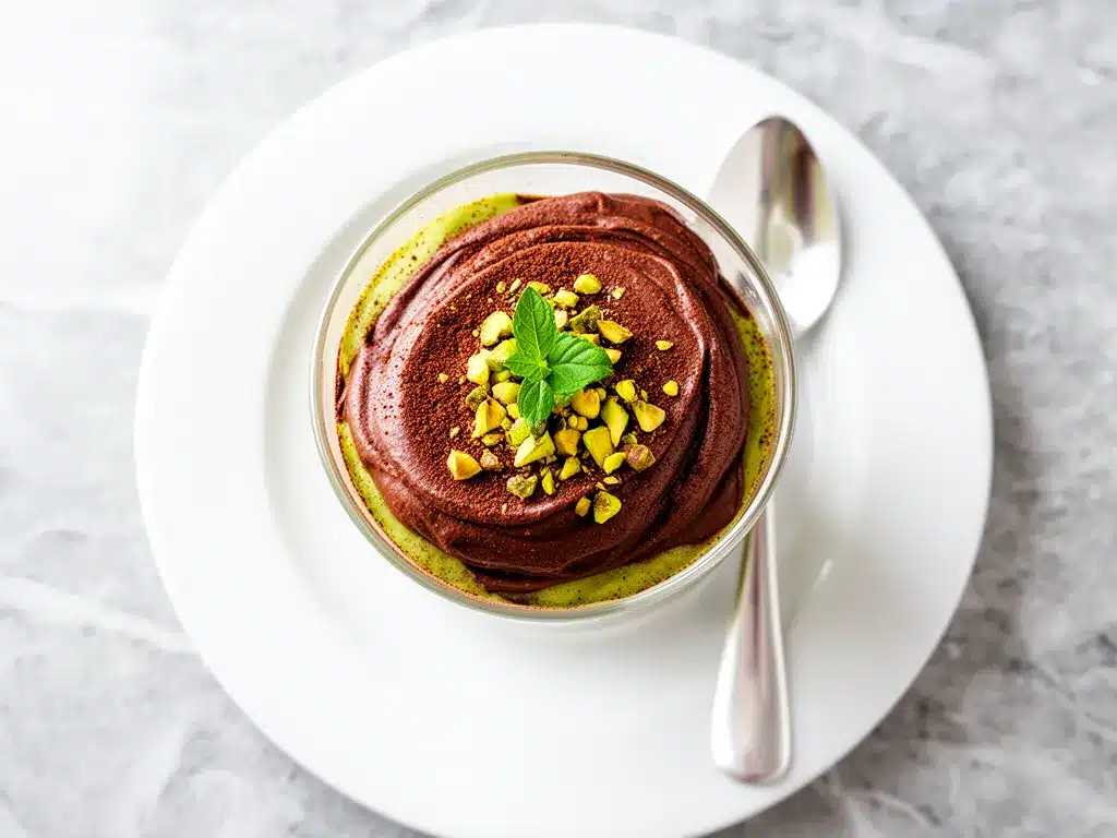 Vegan Chocolate Avocado Mousse Recipe Easy 5-Ingredient Dessert to Make on Repeat 4 vegan chocolate avocado mousse preparation steps
