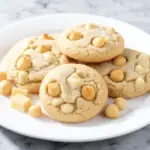 white chocolate macadamia nut cookies - featured image