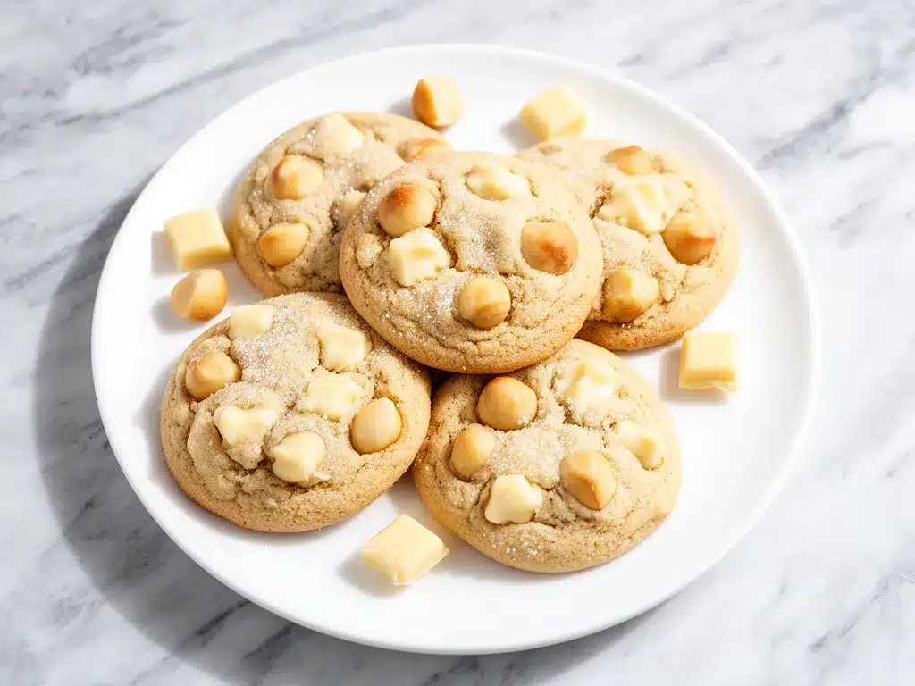 White Chocolate Macadamia Nut Cookies Recipe 5 Easy Steps for Soft Chewy Perfect Treats 4 white chocolate macadamia nut cookies preparation steps
