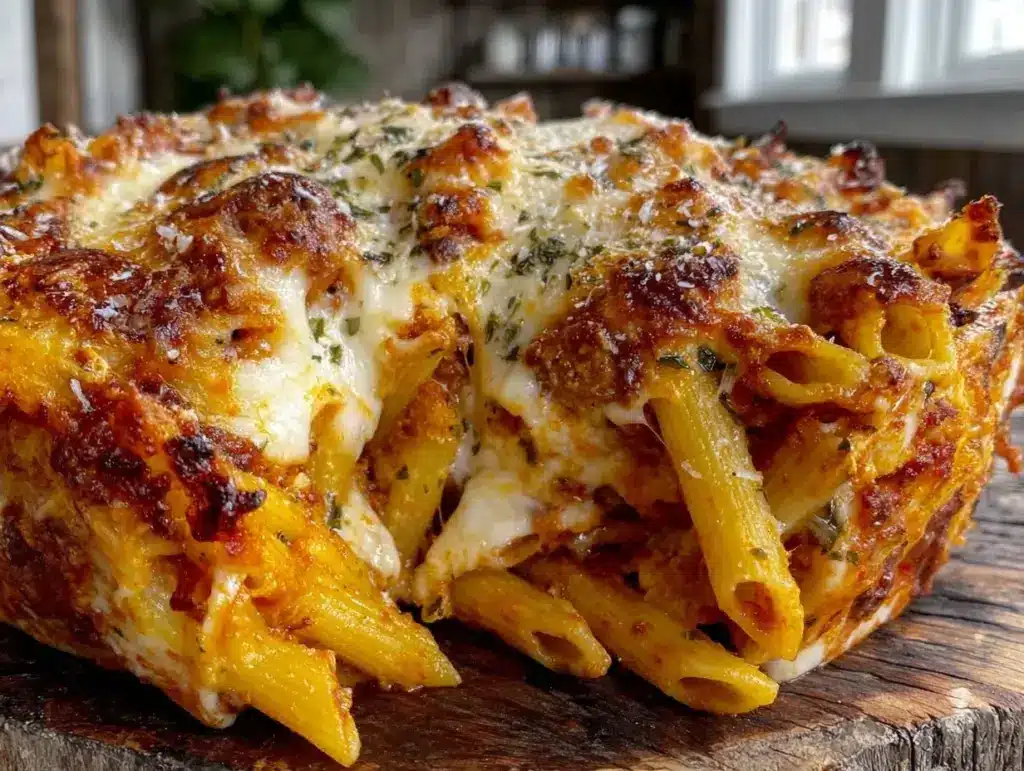 baked penne pasta - featured image