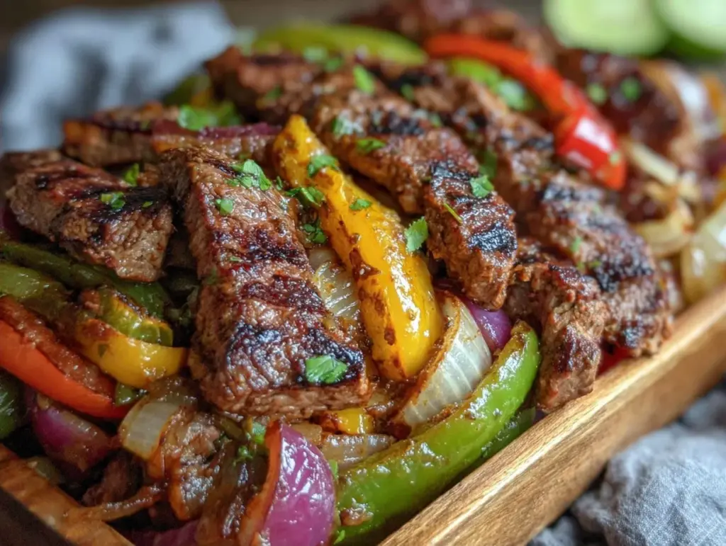 Blackstone Grill Fajitas - featured image
