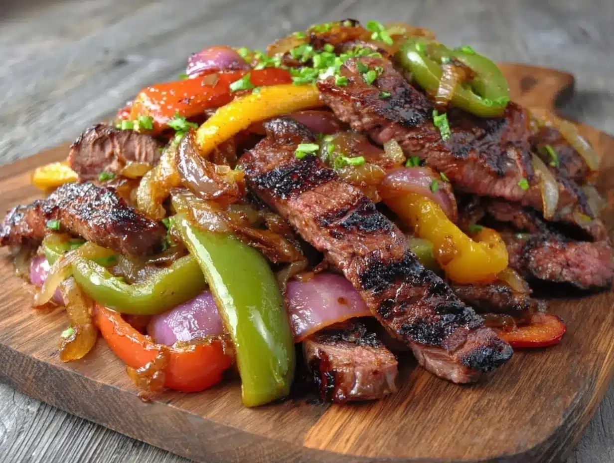 Blackstone Grill Fajitas: The Best Easy Holiday Appetizer 4 Blackstone Grill Fajitas preparation steps
