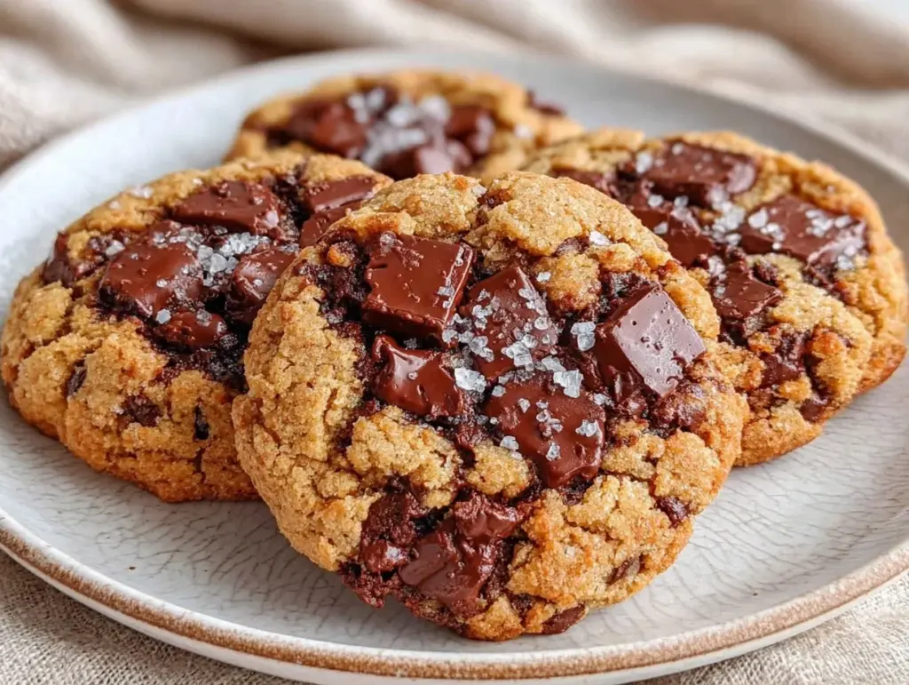 brown butter chocolate chip cookies - featured image
